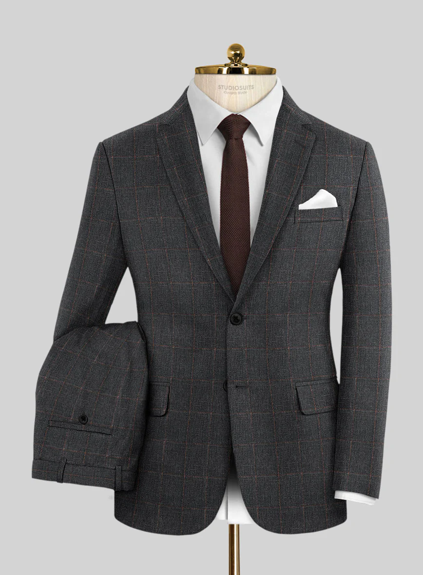 Italian Wool Edgar Suit - Image 2