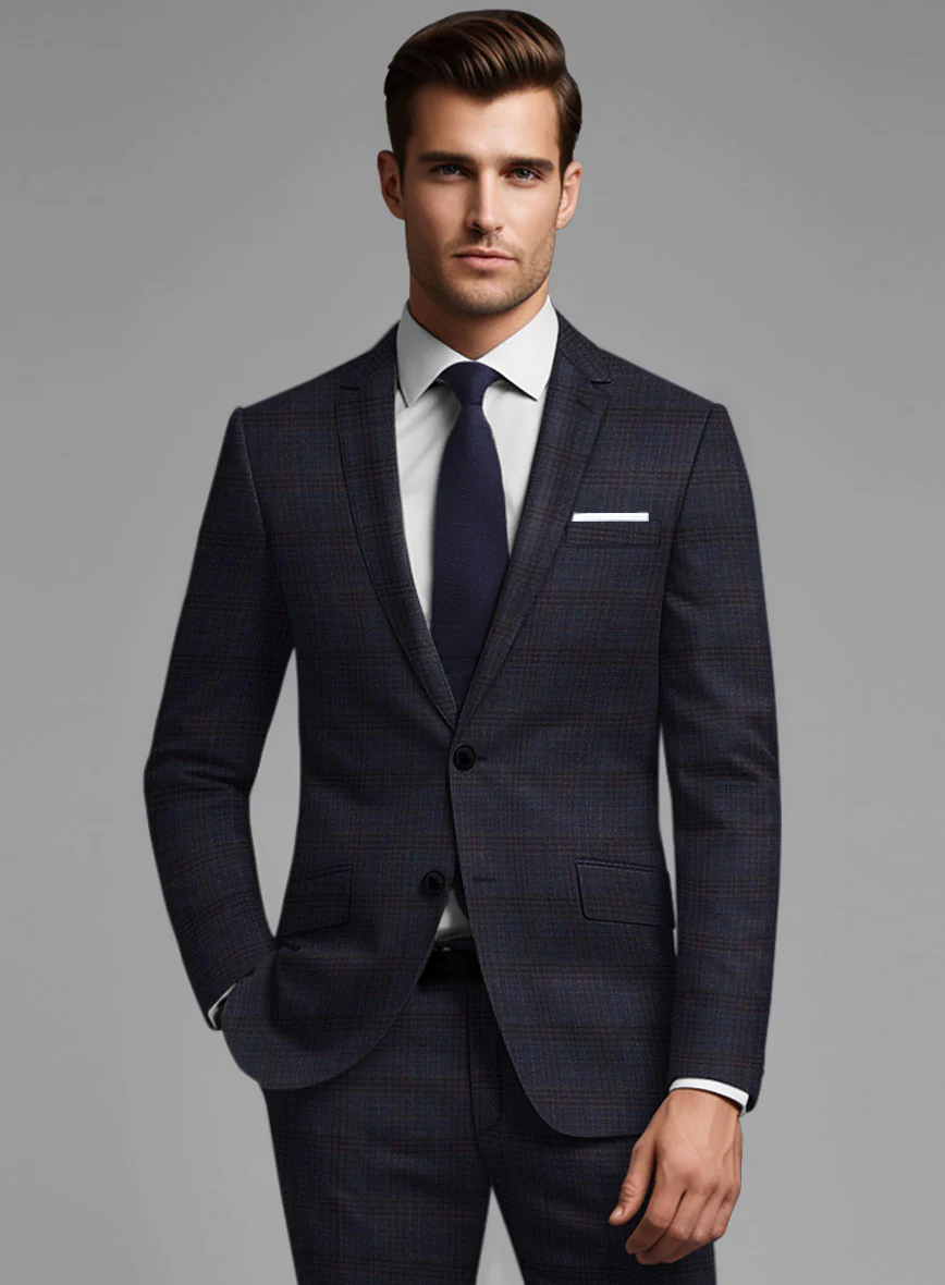 Italian Wool Goffredo Suit - Image 4