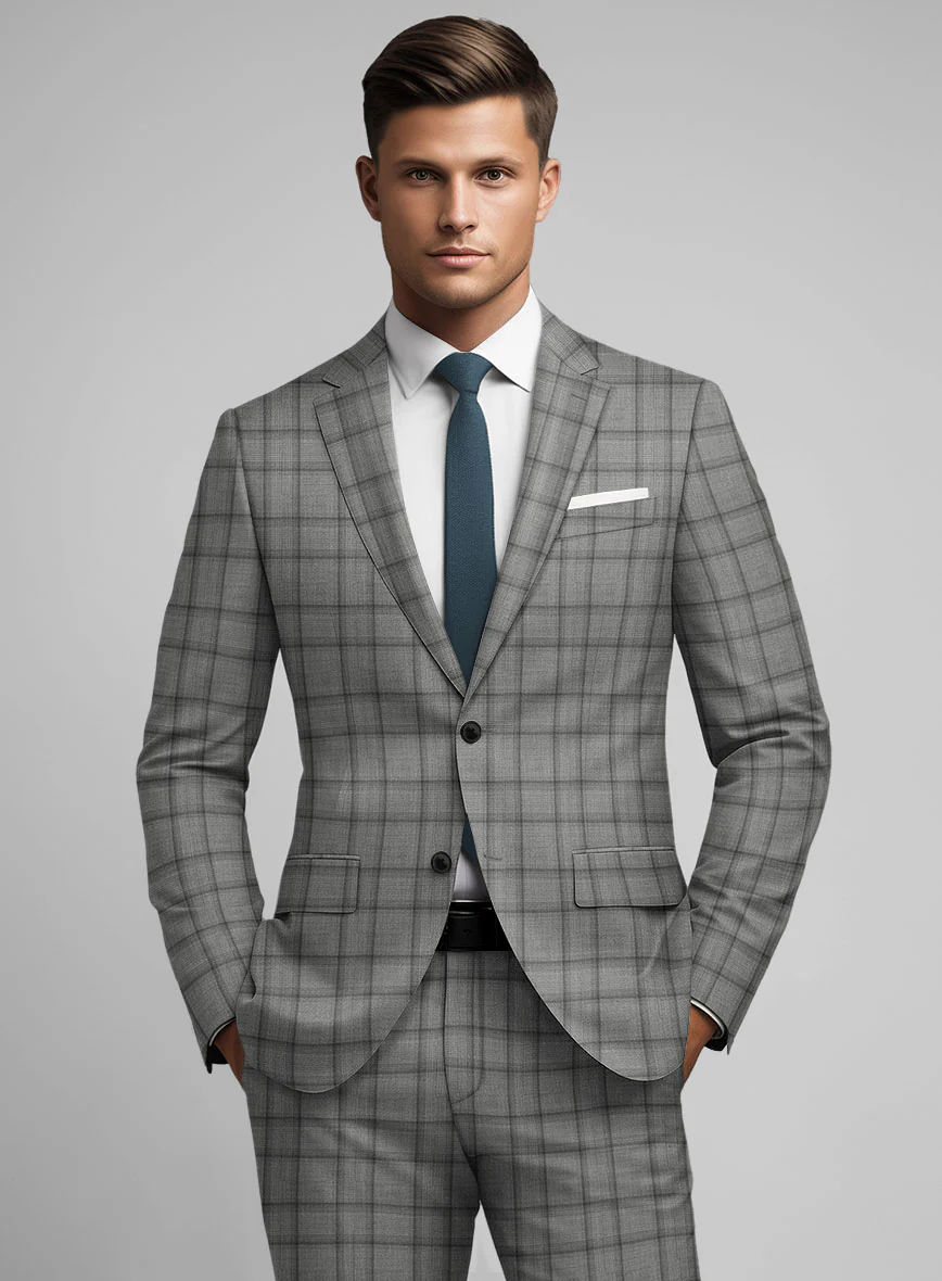 Italian Wool Heraclio Suit - Image 4