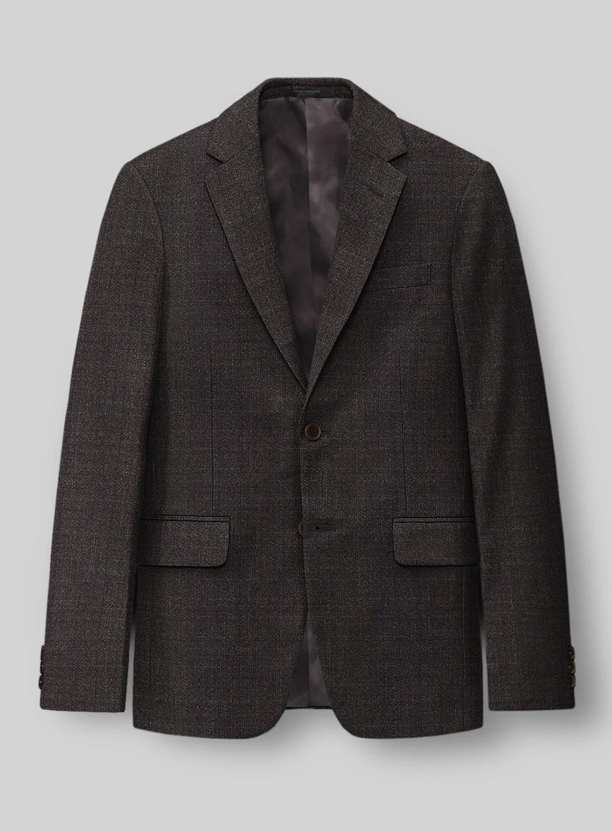 Italian Wool Hopsack Octavio Suit - Image 5