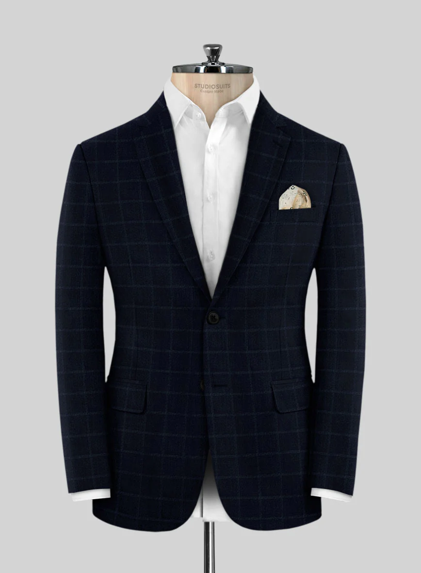 Italian Wool Jhoel Suit - Image 3