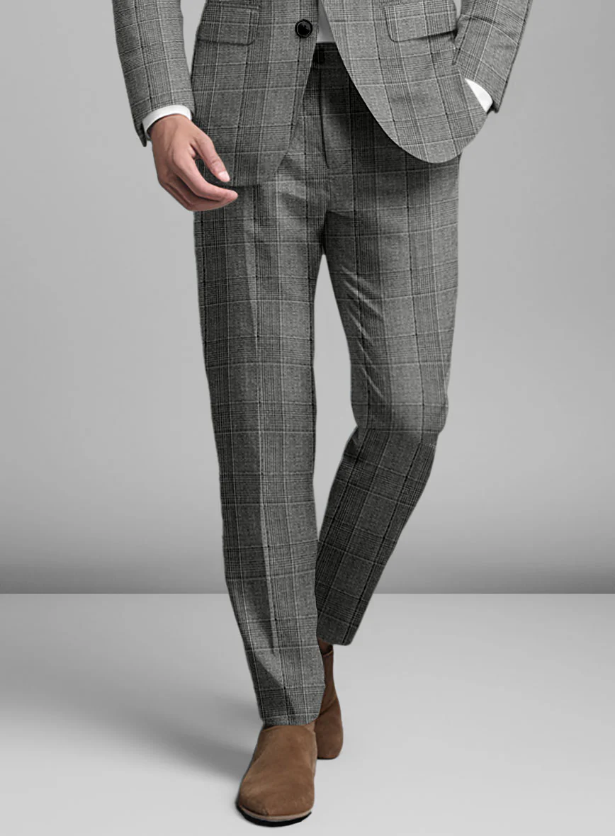 Italian Wool Linen Eladio Suit - Image 6