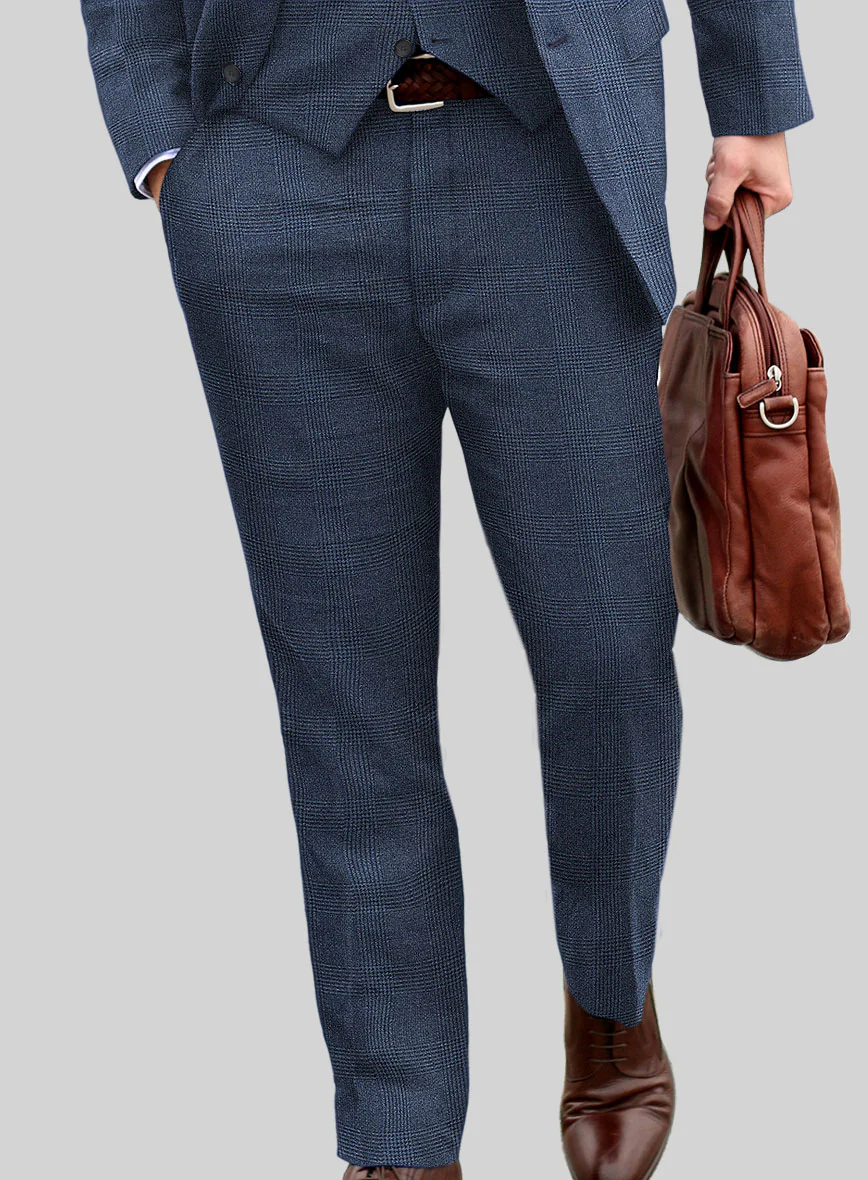 Italian Wool Linen Nestor Suit - Image 7