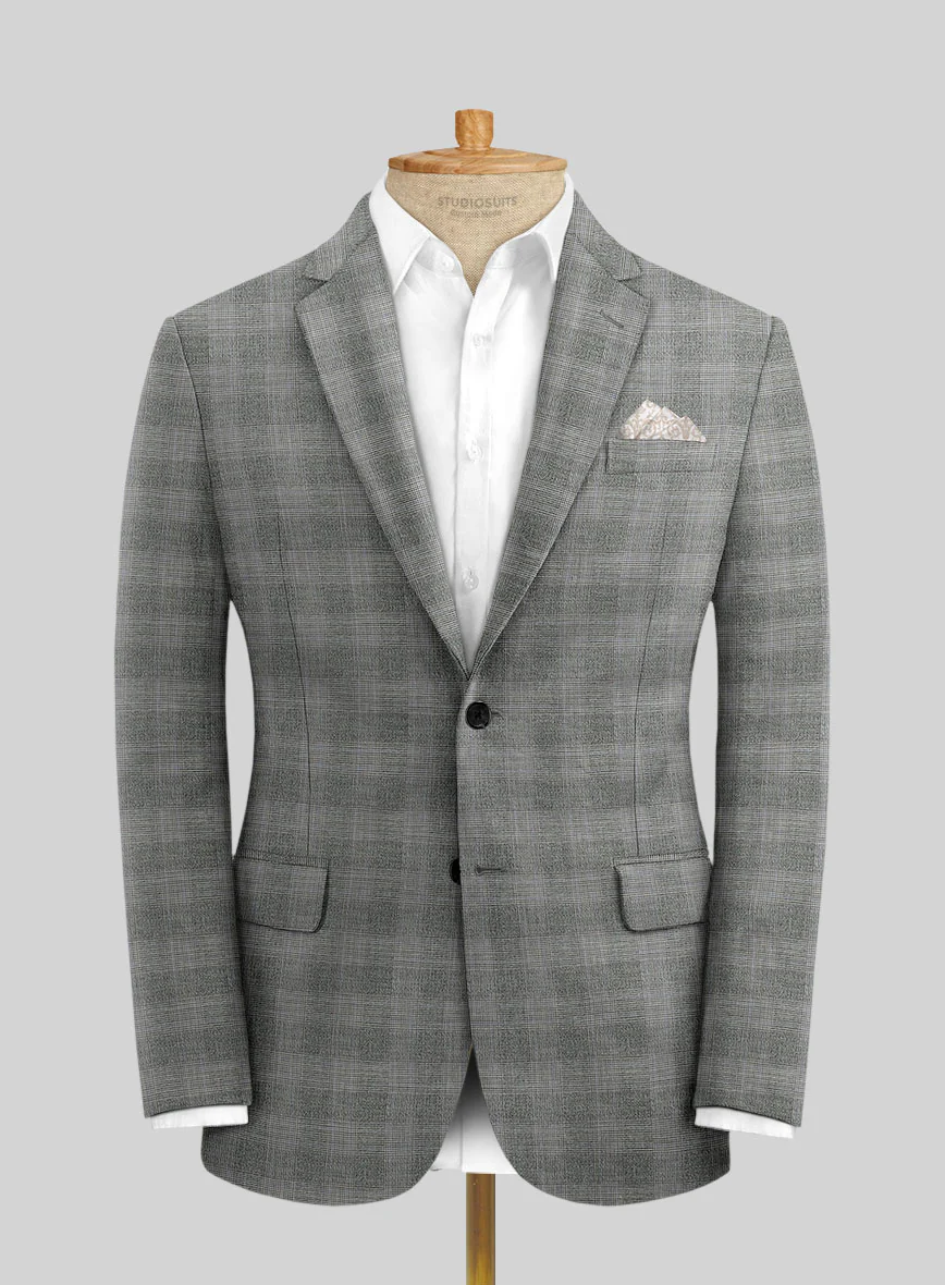 Italian Wool Linen Tansti Suit - Image 3