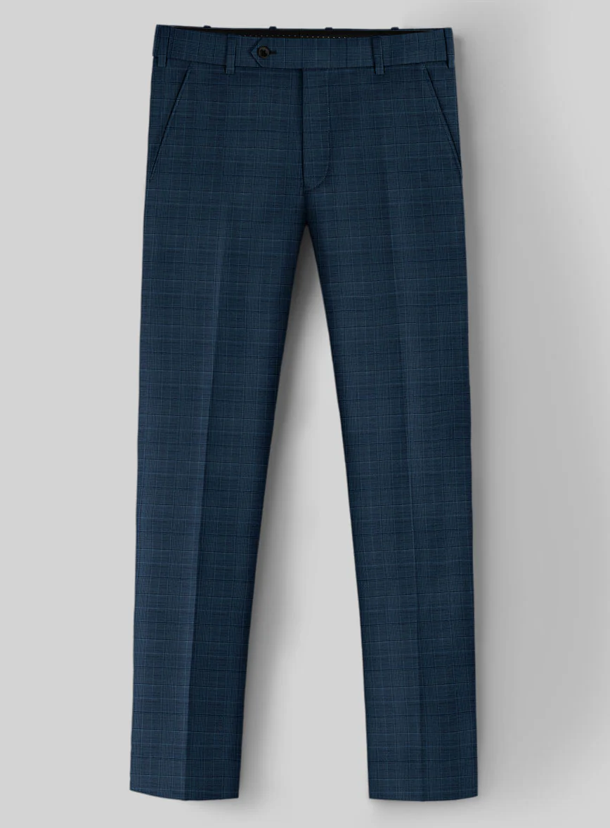 Italian Wool Lycra Giardini Suit - Image 4