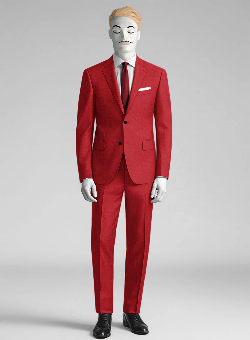 Italian Wool Lycra Tarnelo Suit