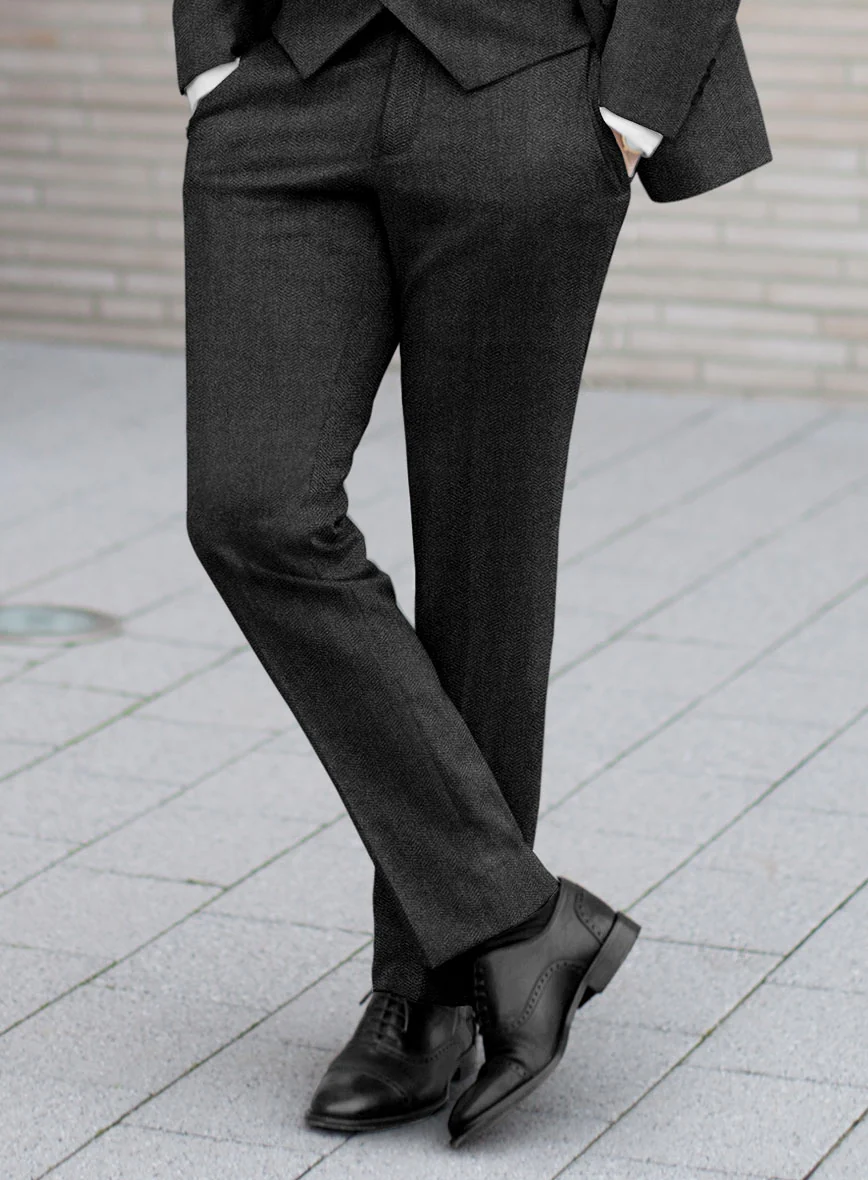 Italian Wool Lycra Xiomara Suit - Image 7