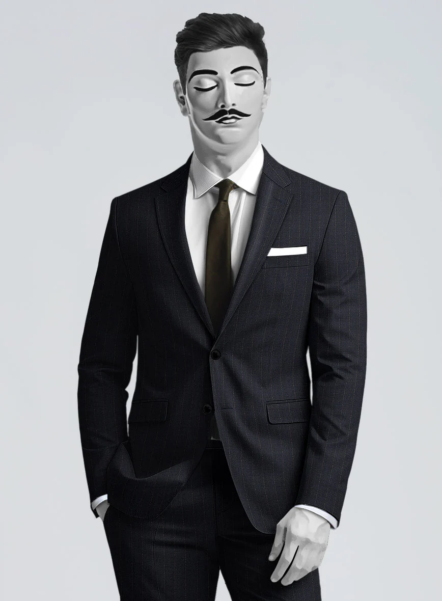 Italian Wool Metallo Suit - Image 4