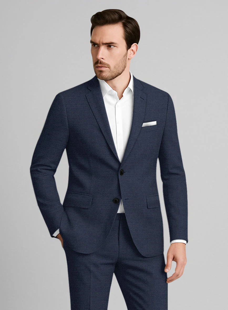 Italian Wool Nazario Suit - Image 4