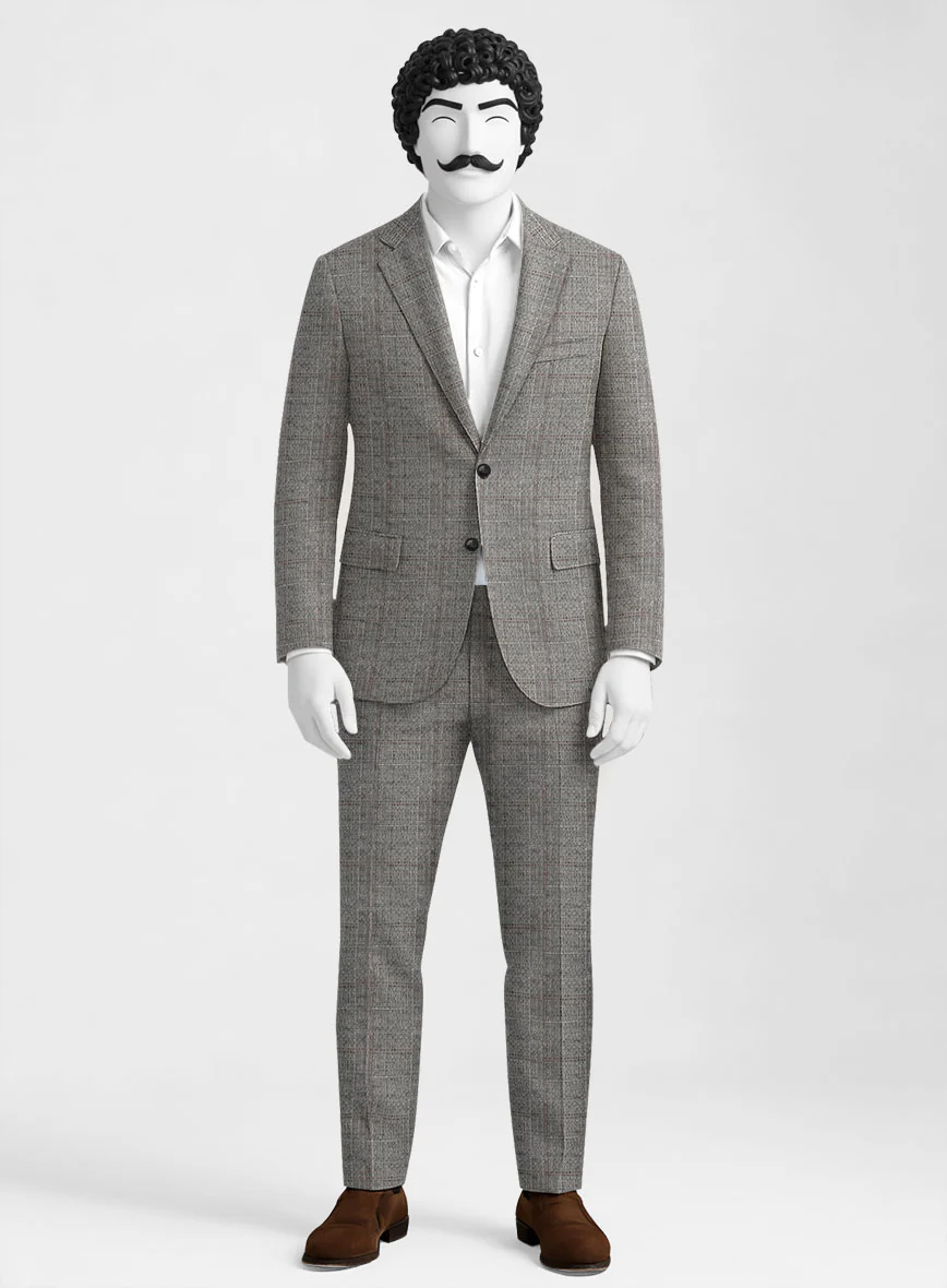 Italian Wool Nocturo Seersucker Suit