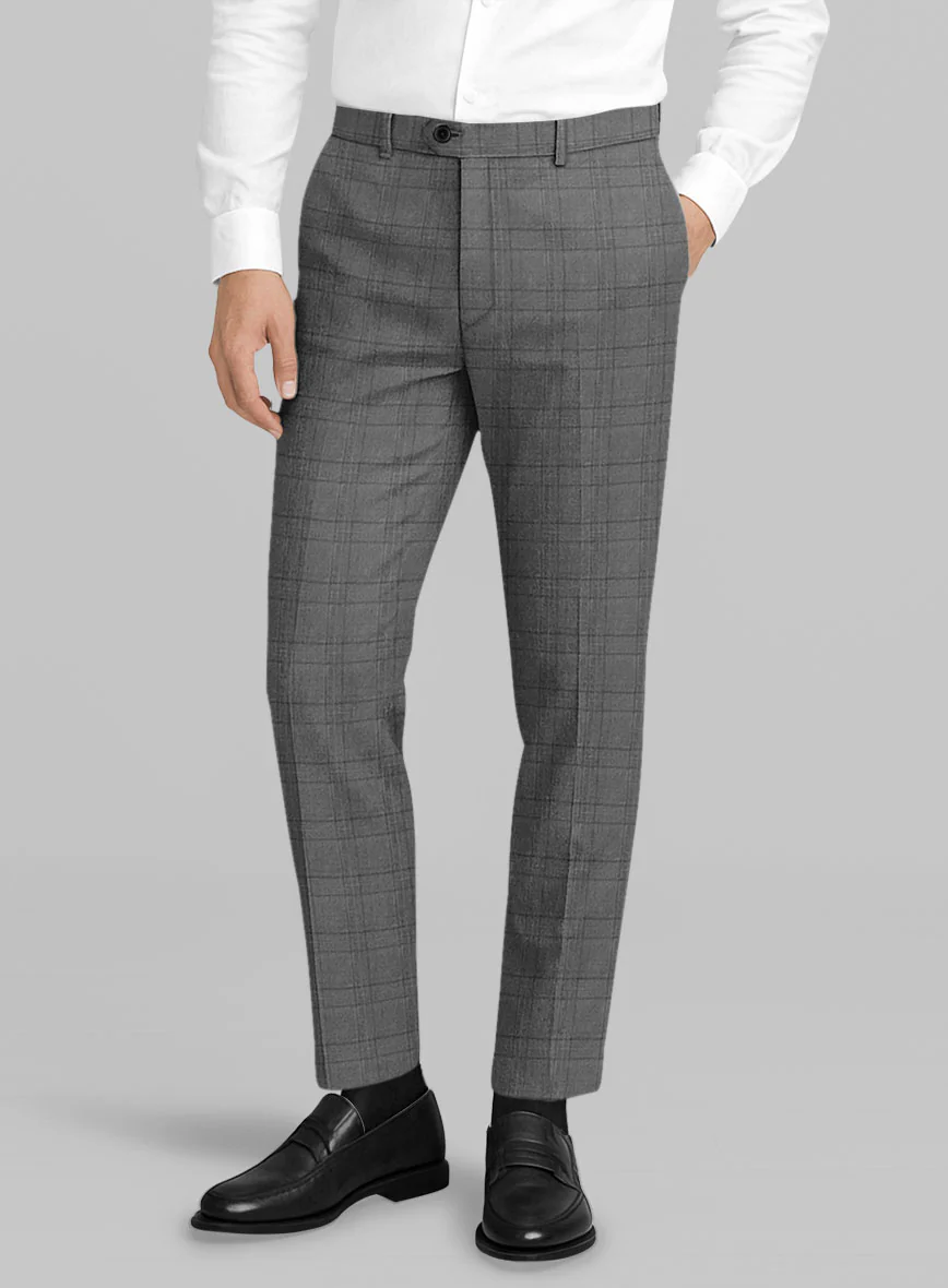 Italian Wool Platino Suit - Image 5