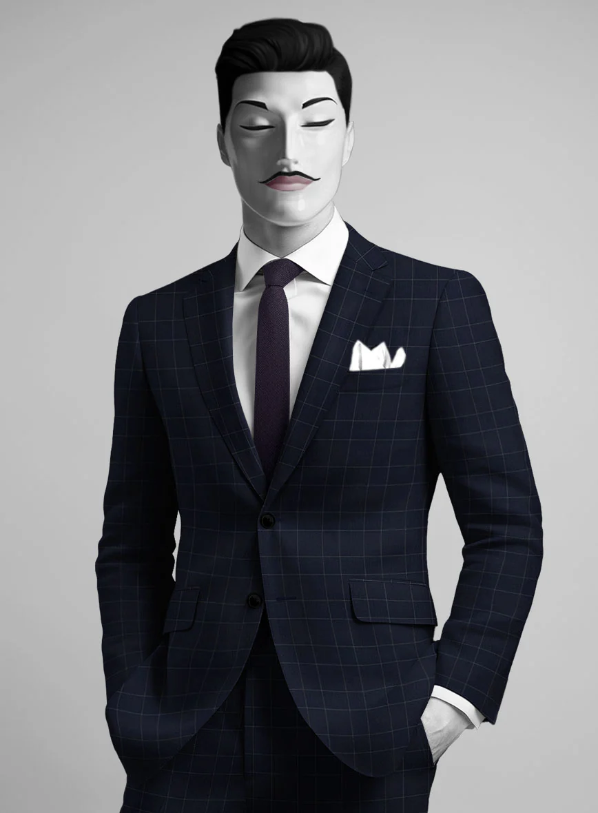 Italian Wool Quadretto Jacket - Image 2