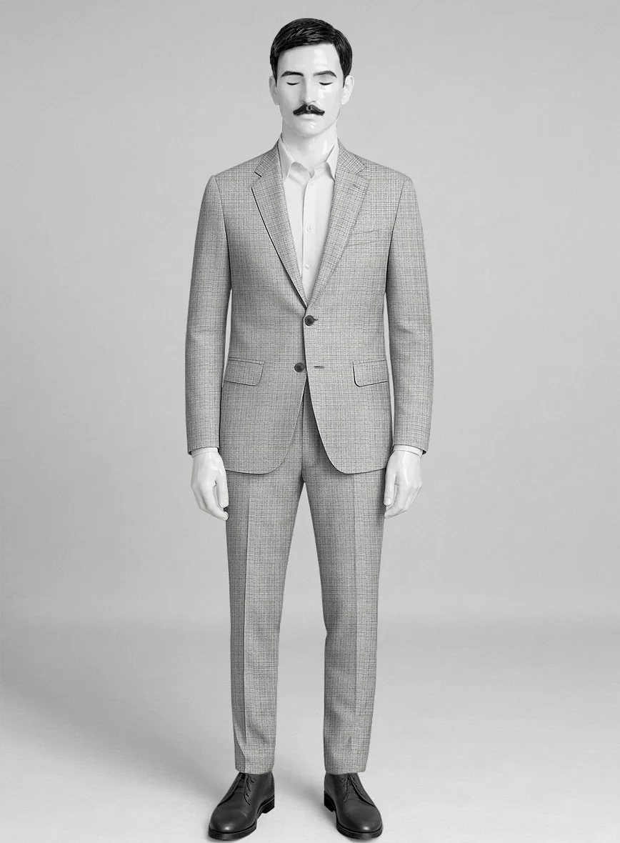 Italian Wool Silk Caziel Suit