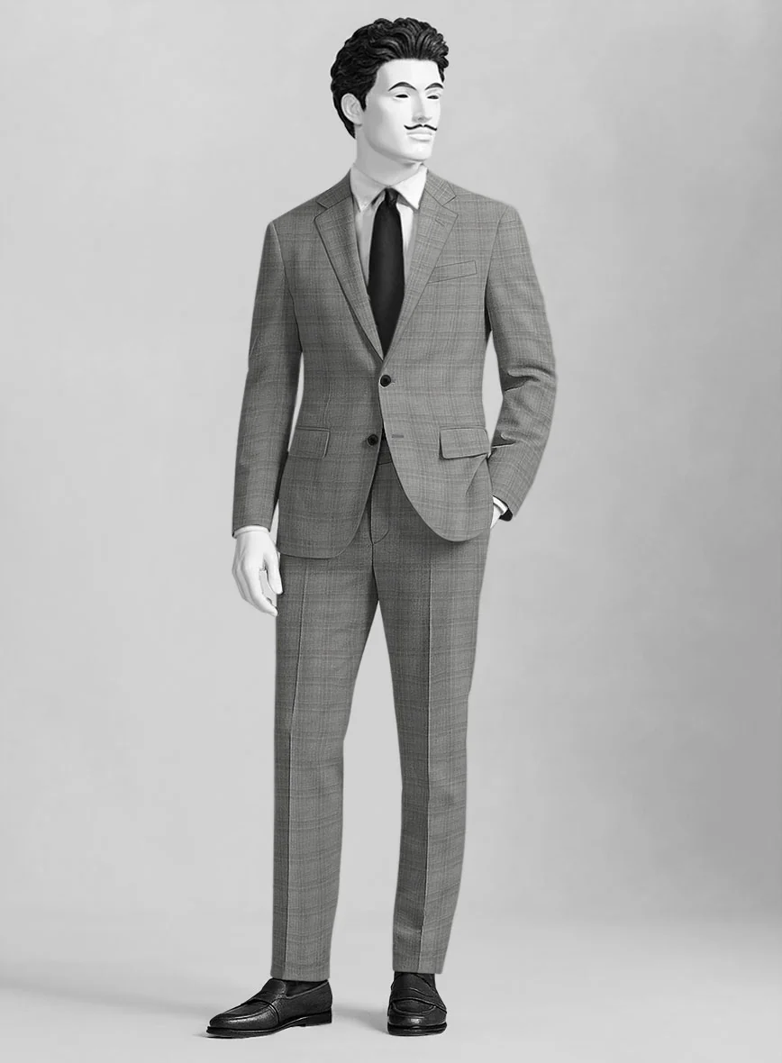 Italian Wool Silk Delmar Suit