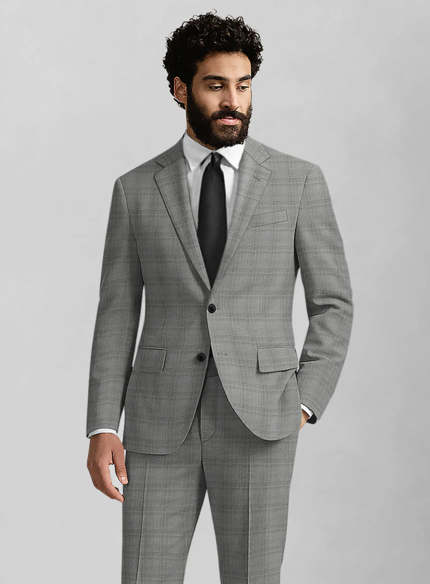 Italian Wool Silk Delmar Suit - Image 4