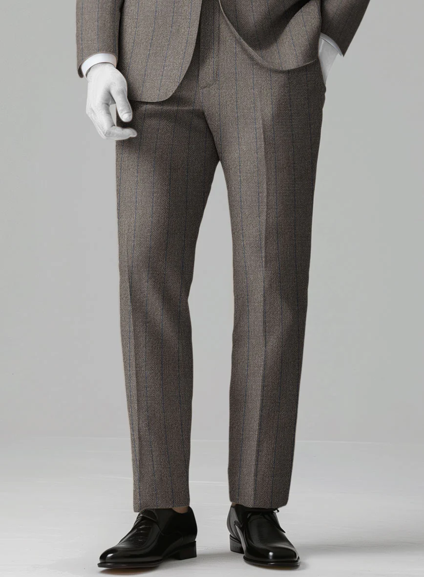 Italian Wool Silk Linen Arcadio Pants - Image 2