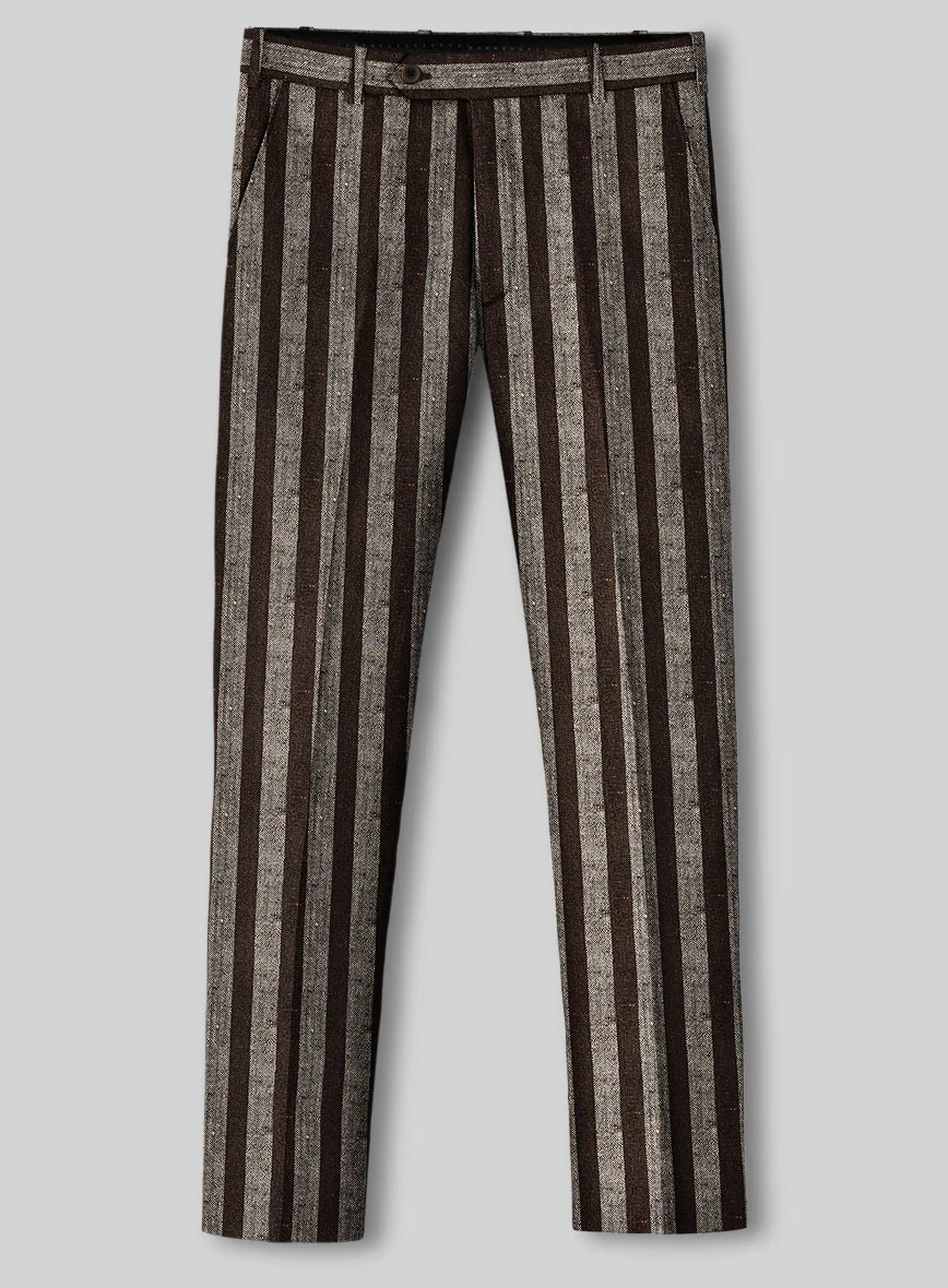 Italian Wool Silk Linen Calwick Suit - Image 4