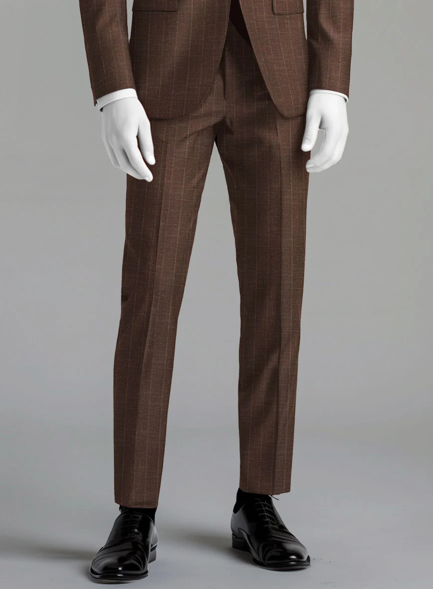 Italian Wool Silk Linen Casimiro Suit - Image 6