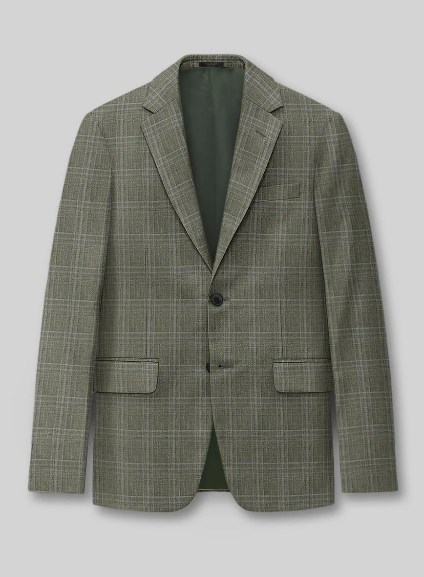 Italian Wool Silk Linen Cortes Jacket