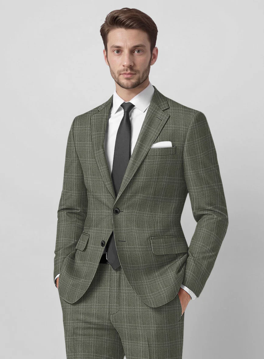 Italian Wool Silk Linen Cortes Jacket - Image 2