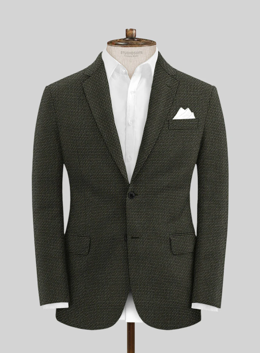 Italian Wool Silk Linen Cristobal Jacket - Image 3