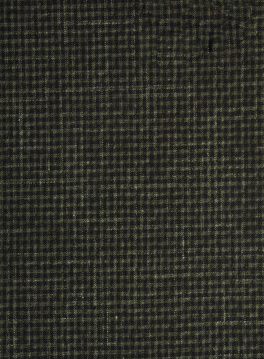 Italian Wool Silk Linen Cristobal Jacket - Image 4