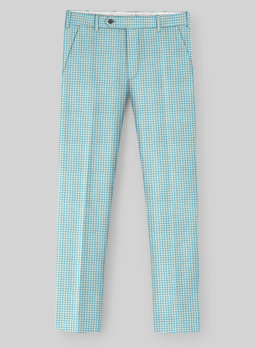 Italian Wool Silk Linen Doviel Pants - Image 2