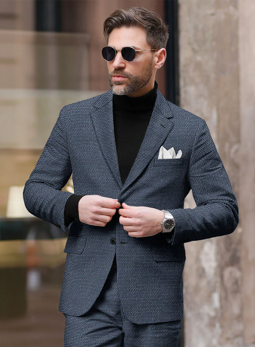 Italian Wool Silk Linen Efren Jacket - Image 2