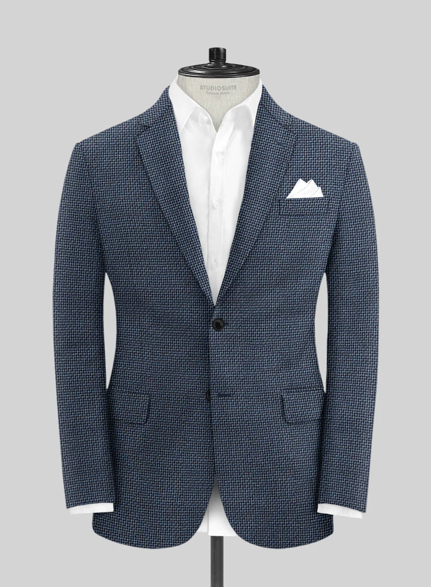 Italian Wool Silk Linen Efren Suit - Image 3