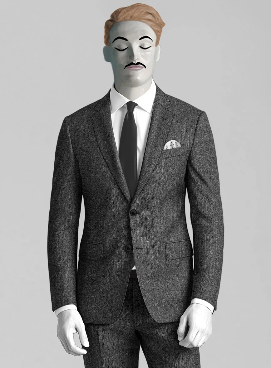 Italian Wool Silk Linen Fortunata Suit - Image 4