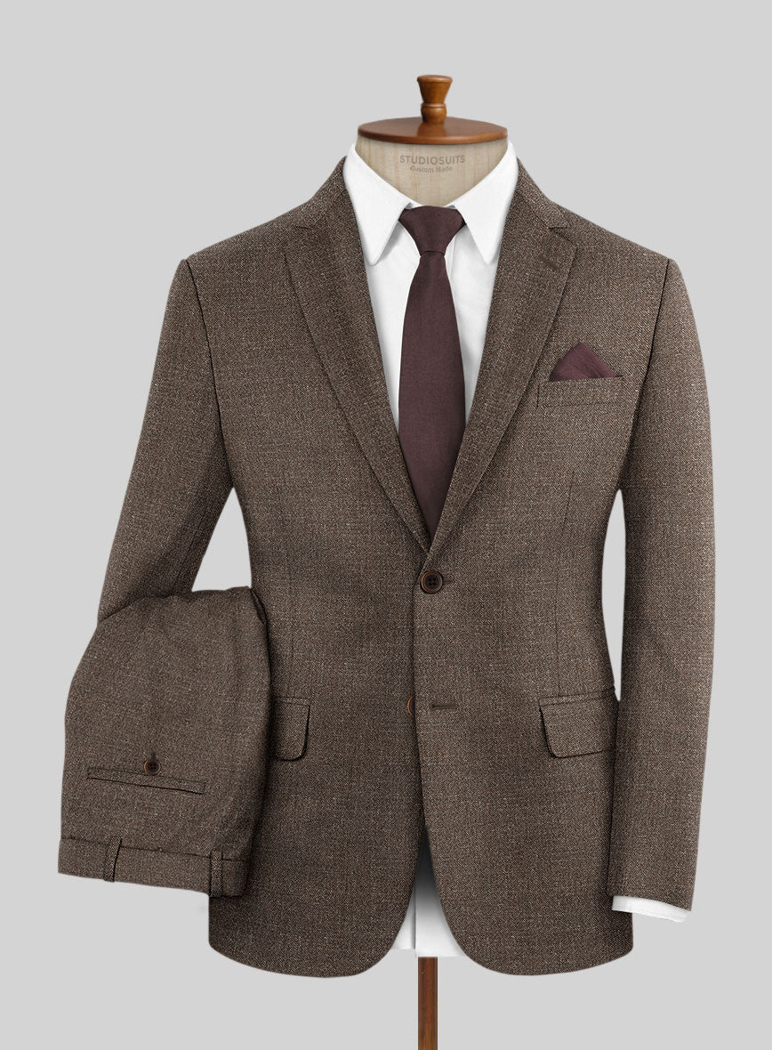 Italian Wool Silk Linen Gherardo Suit - Image 2