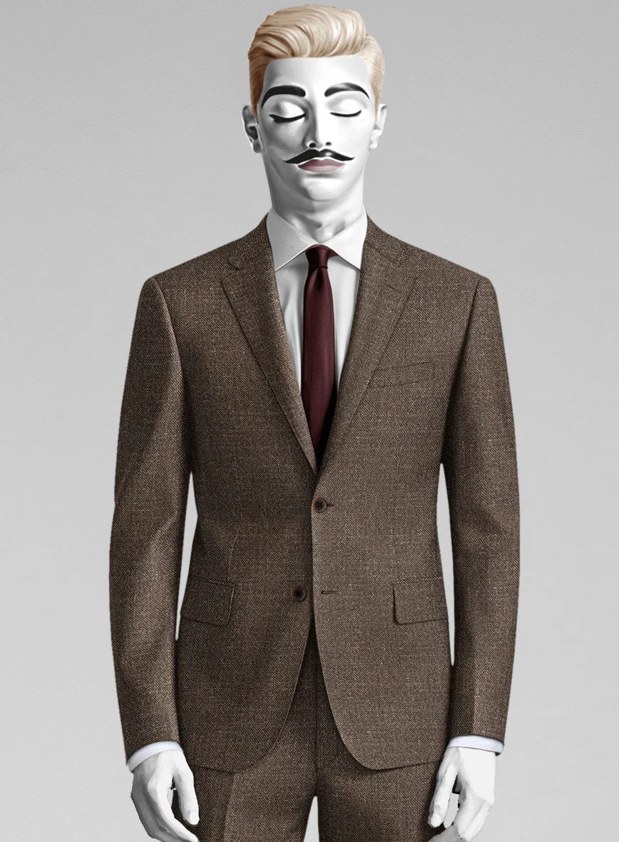 Italian Wool Silk Linen Gherardo Suit - Image 3