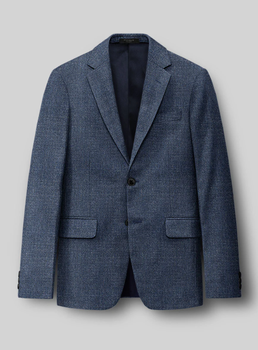 Italian Wool Silk Linen Giordano Jacket