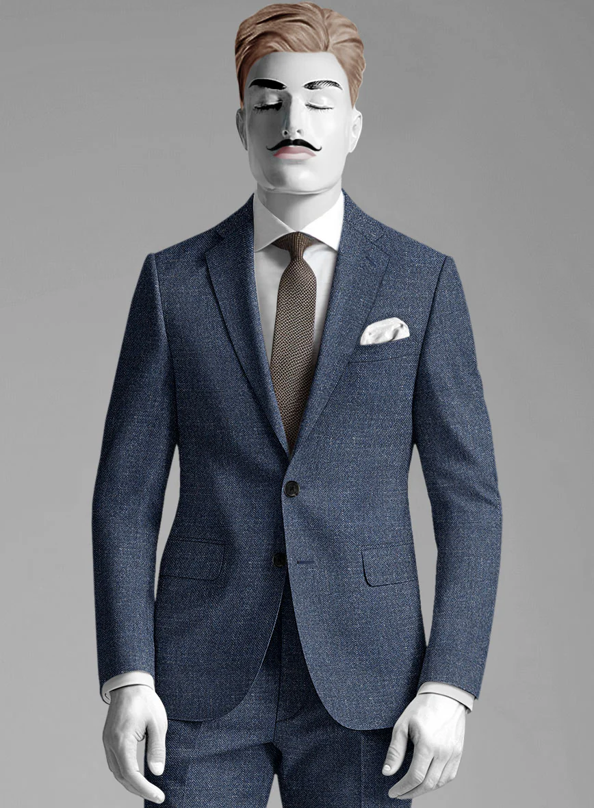 Italian Wool Silk Linen Giordano Jacket - Image 2
