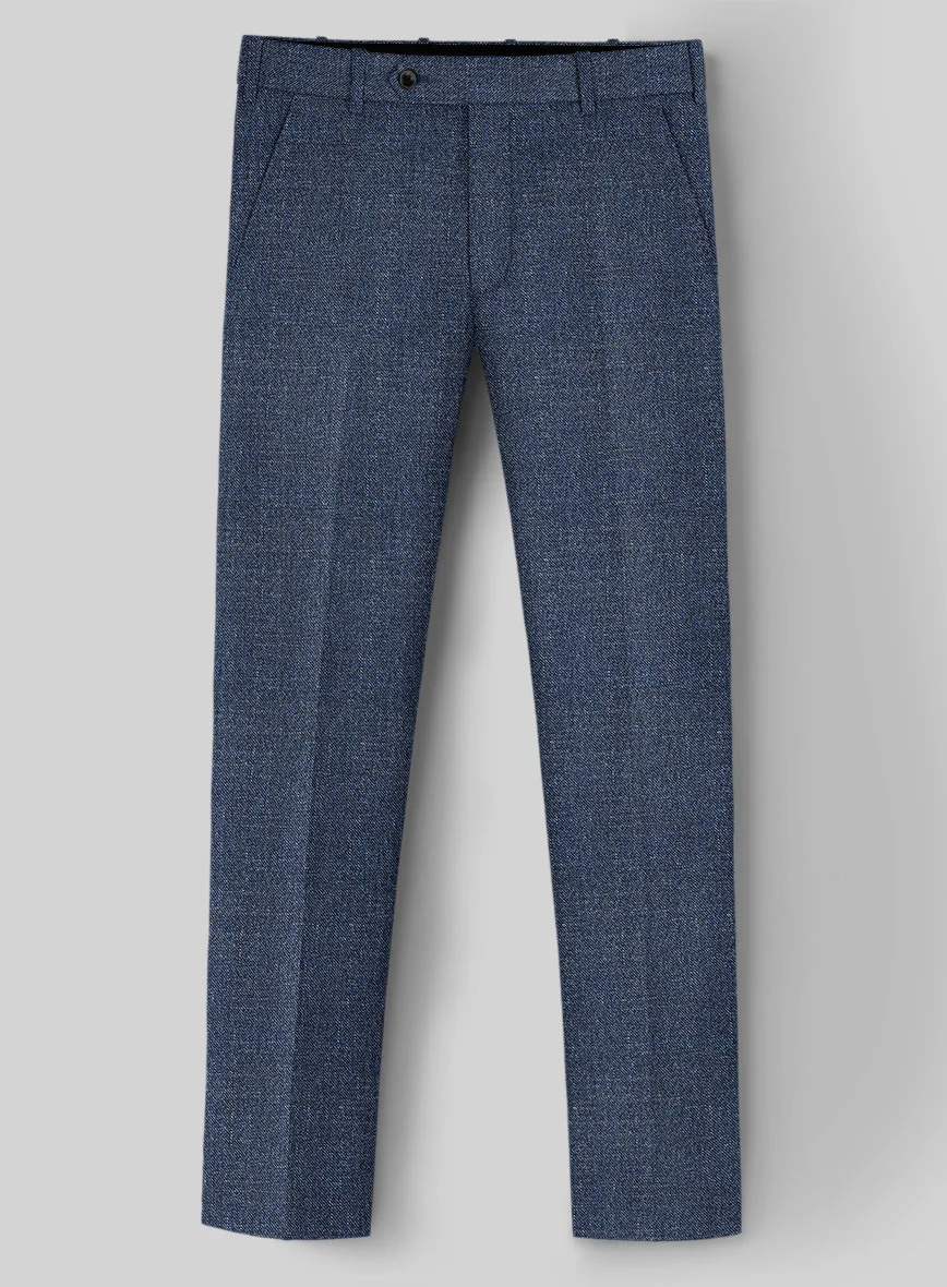 Italian Wool Silk Linen Giordano Pants