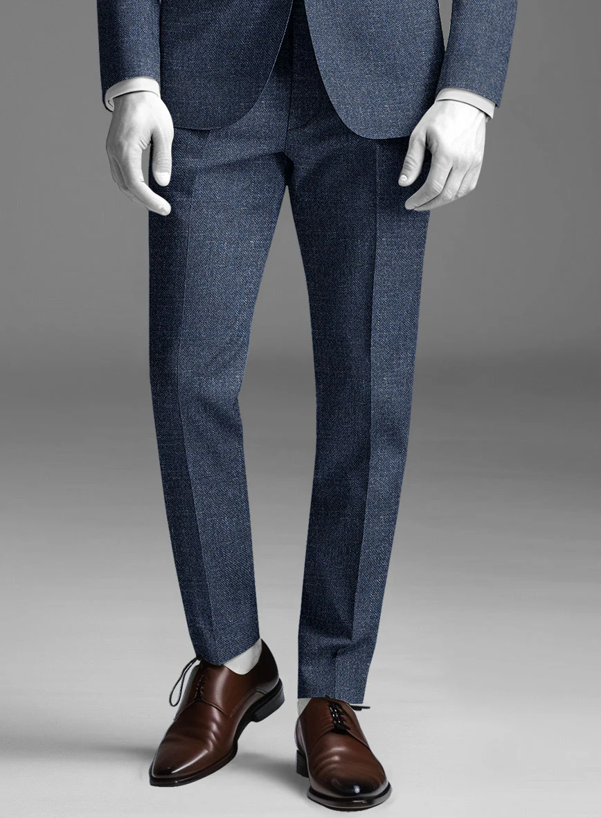 Italian Wool Silk Linen Giordano Suit - Image 6