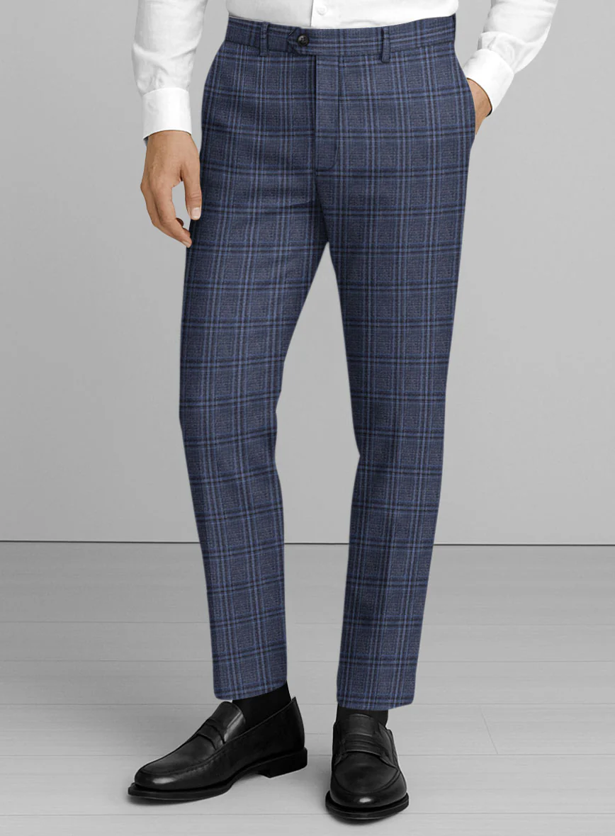 Italian Wool Silk Linen Lirsen Pants