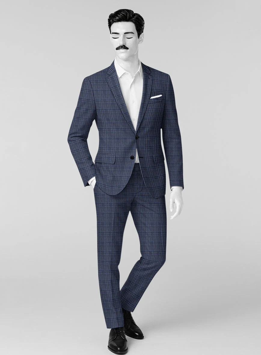 Italian Wool Silk Linen Lirsen Suit