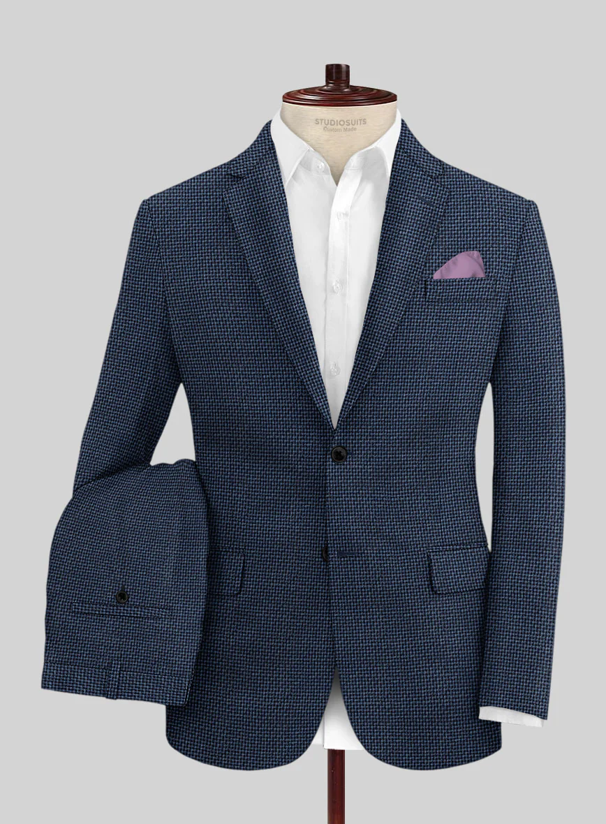 Italian Wool Silk Linen Nives Suit