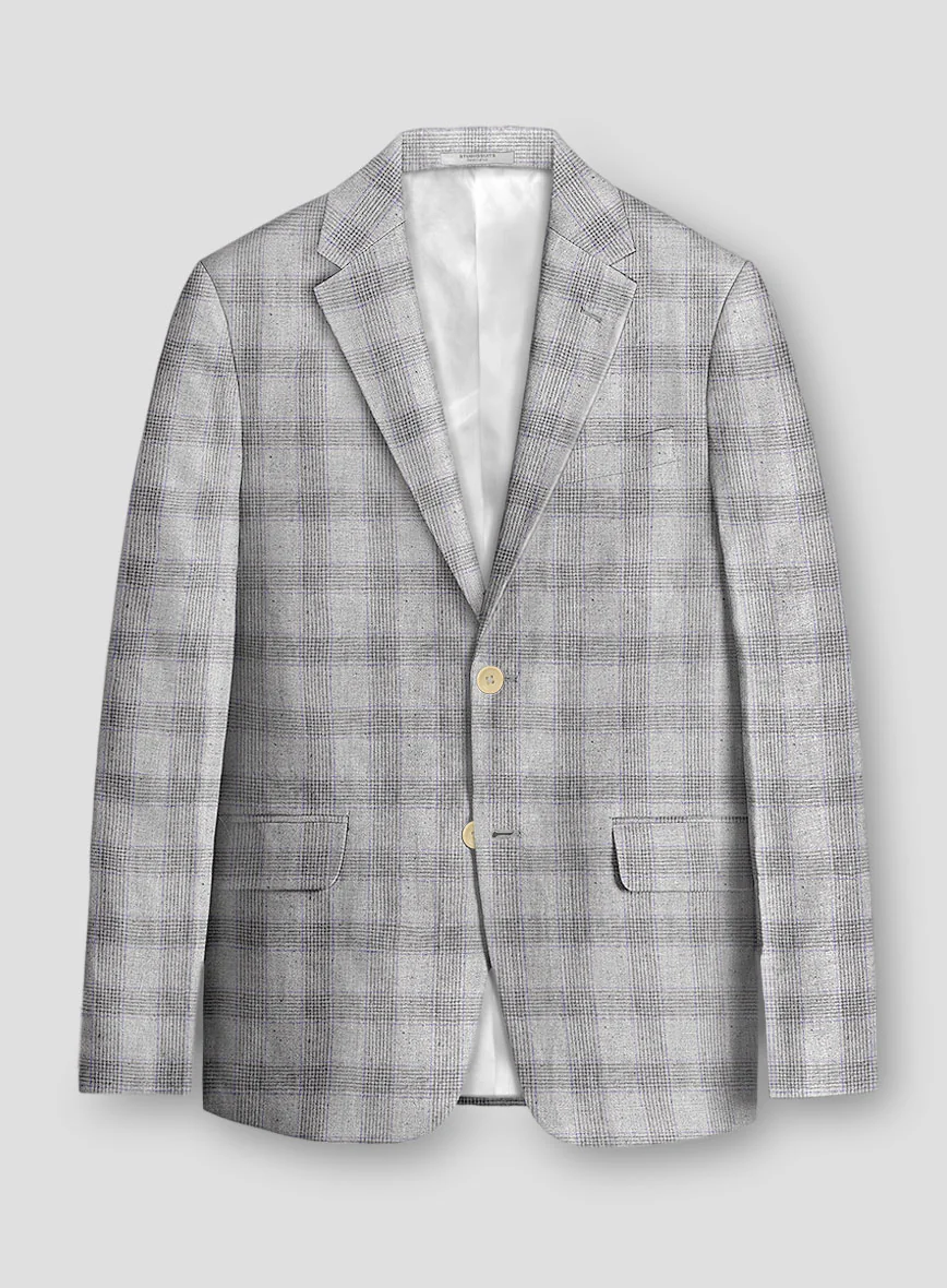 Italian Wool Silk Linen Raimundo Jacket