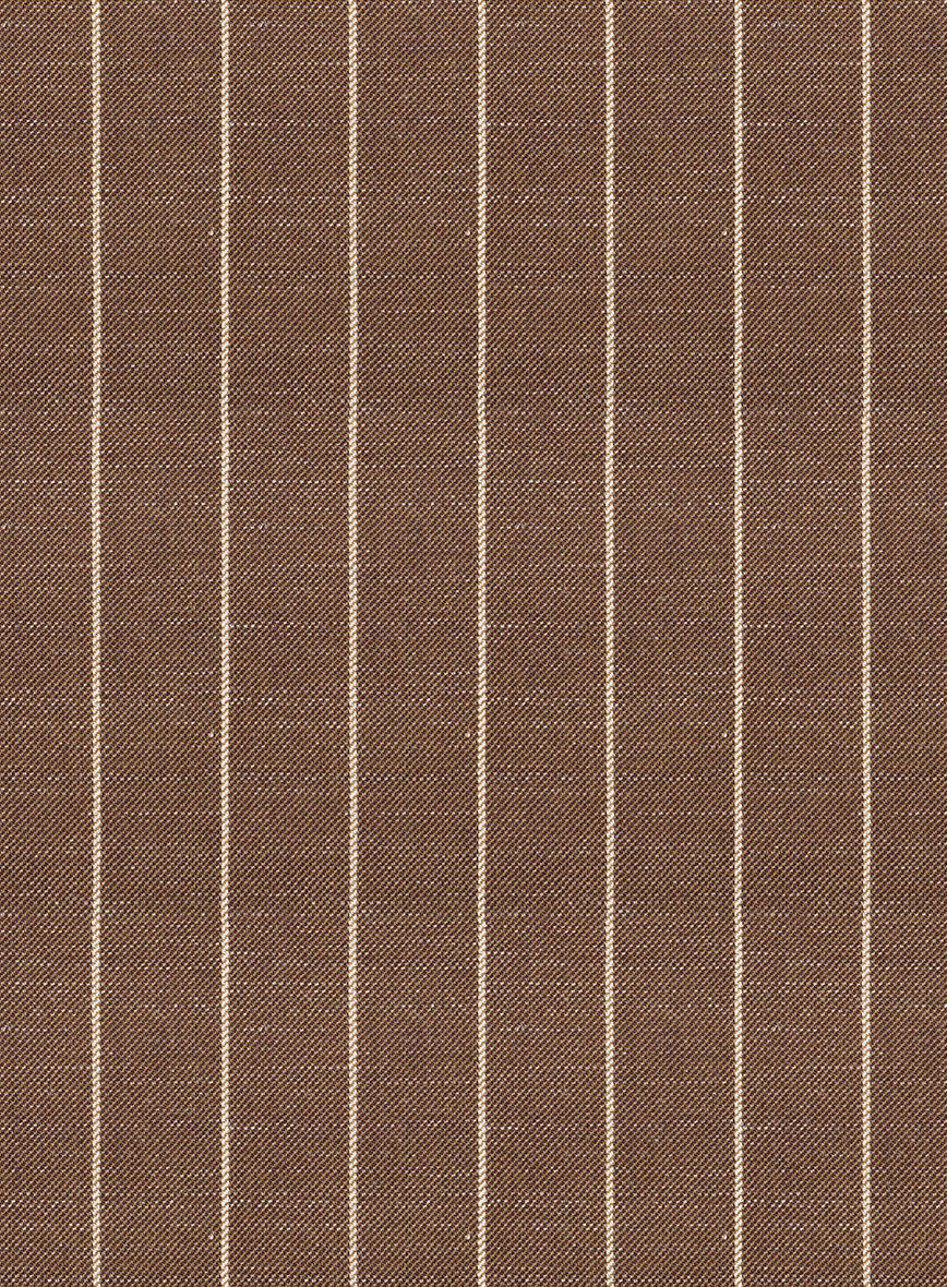 Italian Wool Silk Linen Tiziana Pants - Image 3