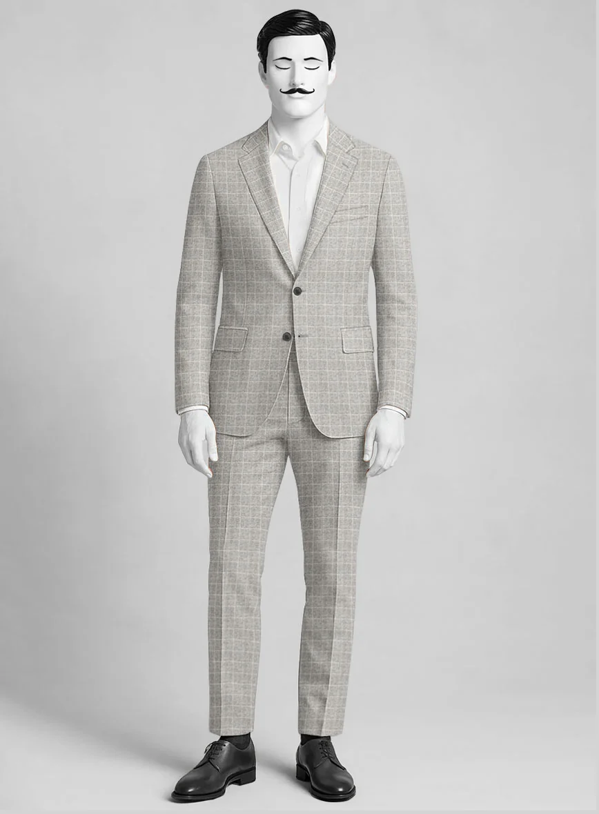 Italian Wool Spigaro Suit
