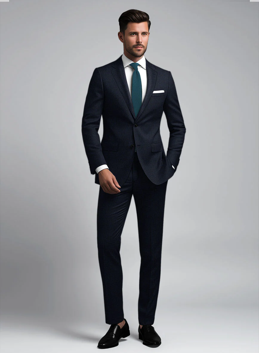 Italian Wool Tenace Suit - Image 2