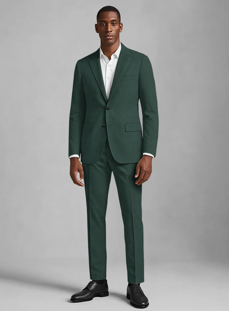 Italian Wool Twill Darsen Suit - Image 2