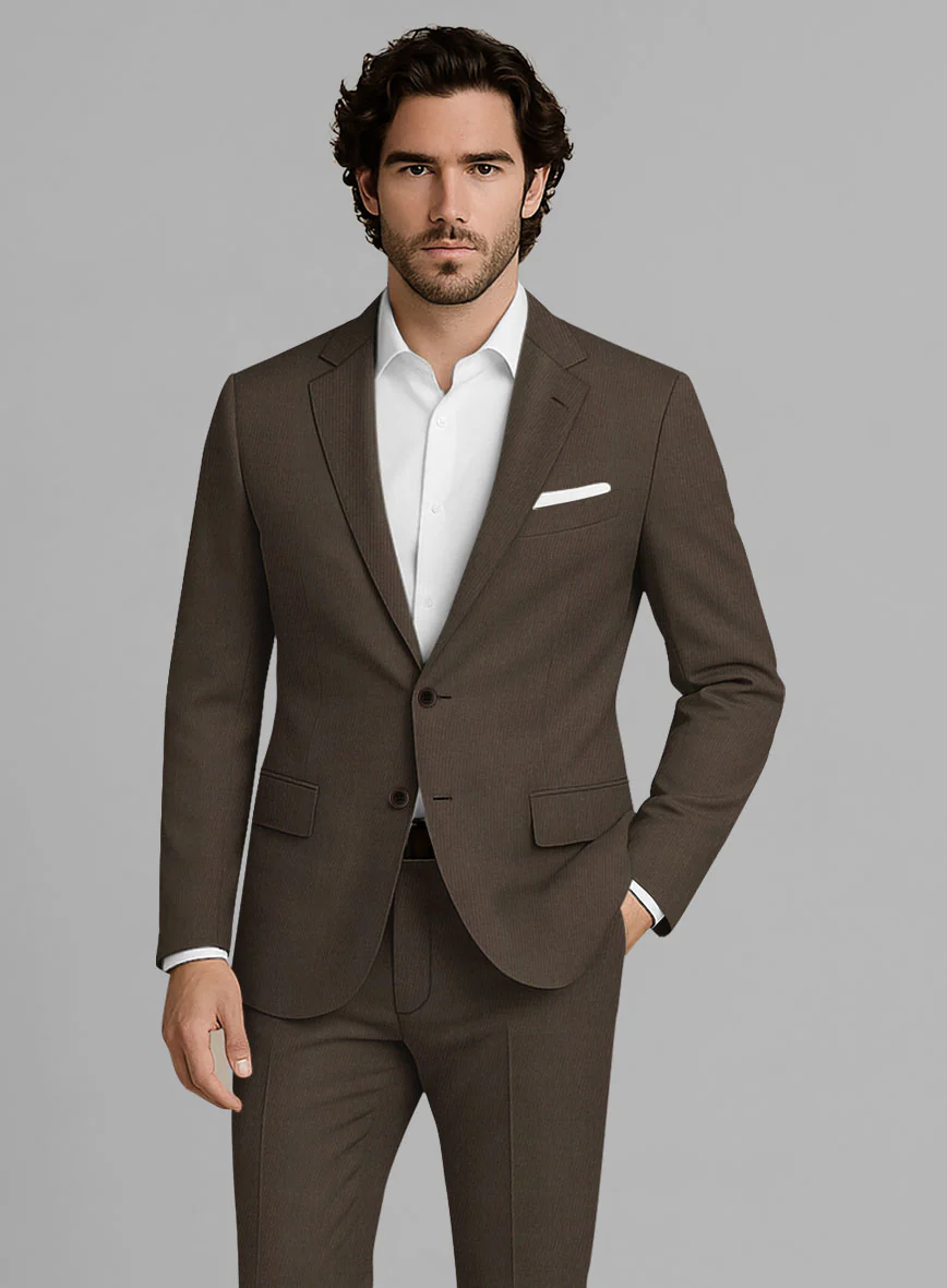 Italian Wool Twill Ismar Suit - Image 3