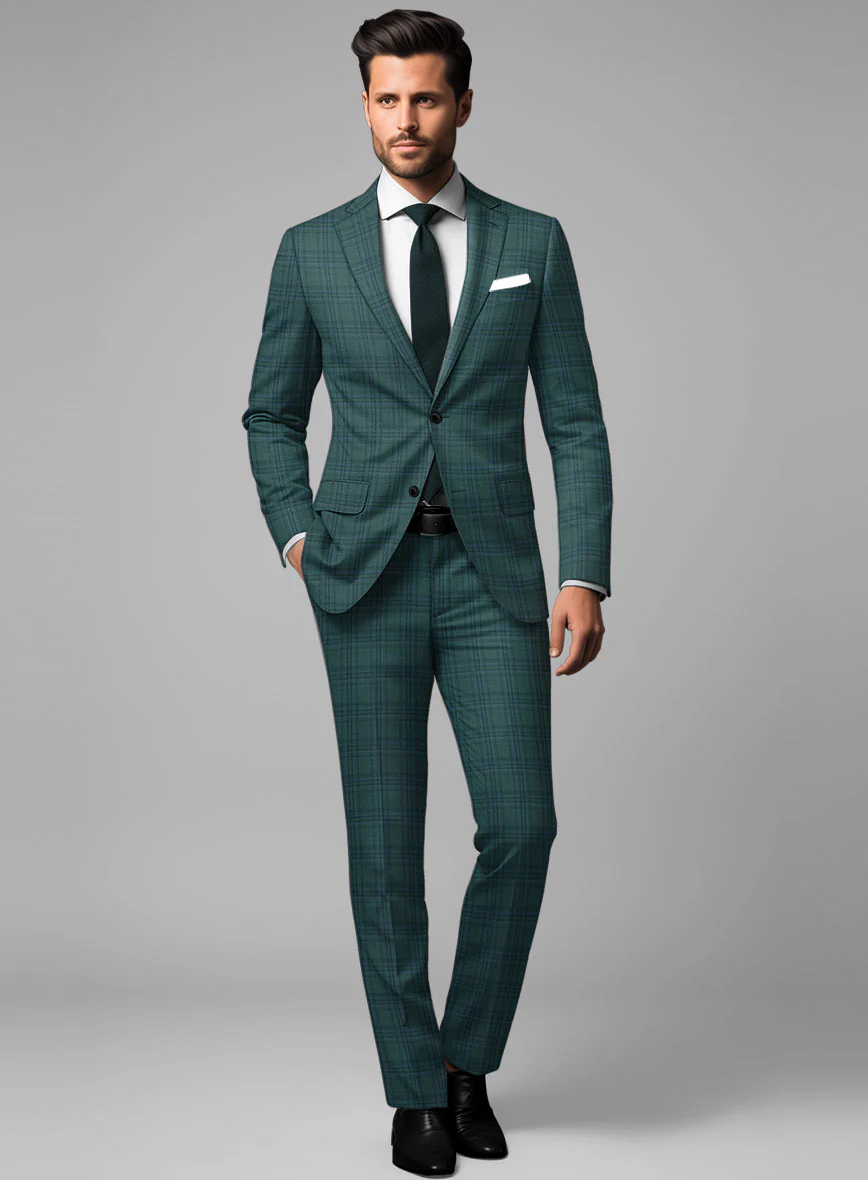 Italian Wool Ubalda Suit - Image 2