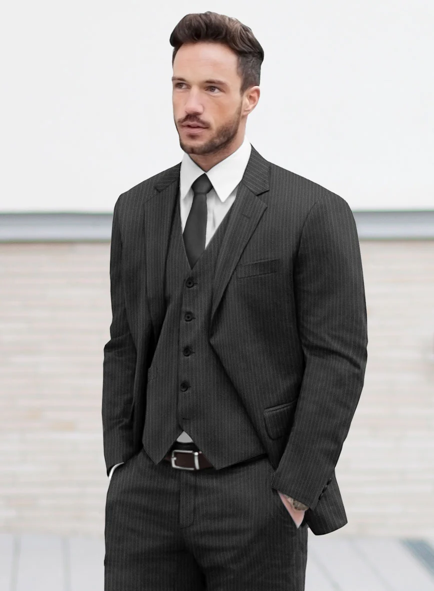 Italian Wool Valerio Suit - Image 4