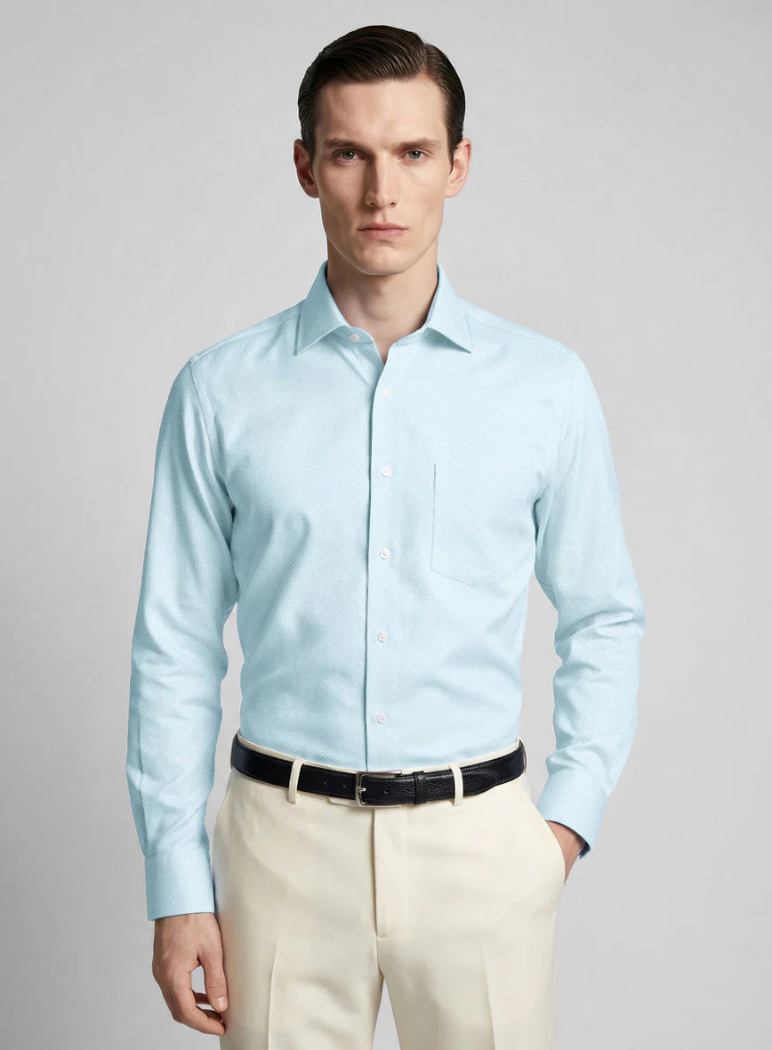 Italian Zephyr Weave Shirt