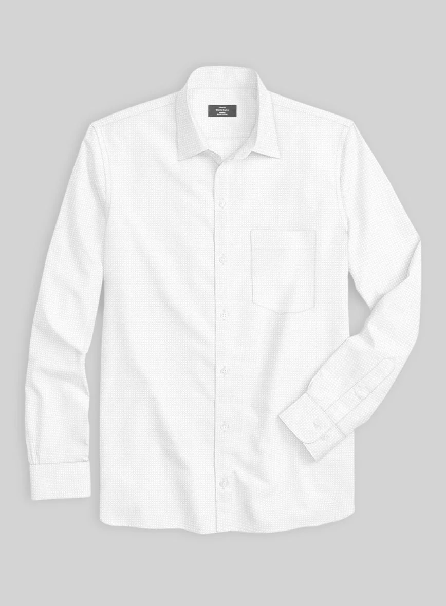 Ivory Dusk Cotton Lycra Shirt - Image 2