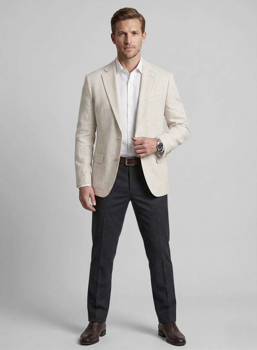 Linen Jacket - Un Lined - Image 3